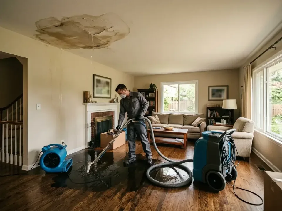 attic-pipe-burst-ceiling-drip-008 — frequently asked questions, Water Damage Restoration & Carpet Care in Ridgefield Park, NJ